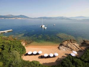 Letecký snímek ubytování Sofitel Golfe d'Ajaccio Thalassa Sea & Spa