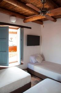 Casa Guatí客房内的一张或多张床位