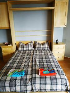 Voodi või voodid majutusasutuse Modern, Welcoming Studio, Ocean View in Juan Dolio toas