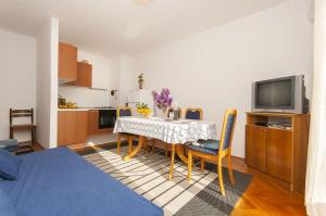 TV a/nebo společenská místnost v ubytování Apartment Nedjeljka