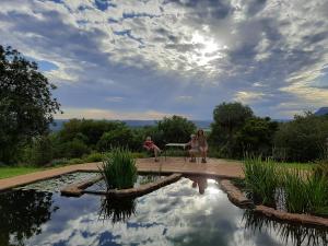 Naturlandskabet i nærheden af feriegården