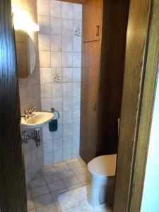 Koupelna v ubytování Haus Baumoos + 8 fotografií