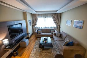 TV a/nebo společenská místnost v ubytování Gray Boutique Hotel Casablanca