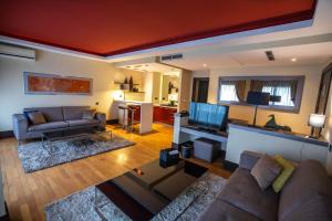 TV a/nebo společenská místnost v ubytování Gray Boutique Hotel Casablanca