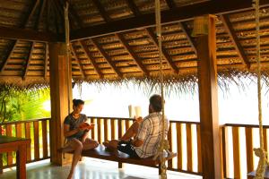 Hosté ubytování Ganesh Garden Beach Cabanas