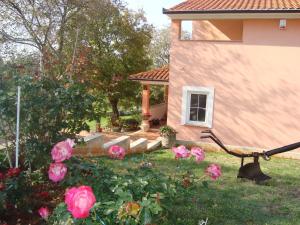 Zahrada ubytování Apartment Ines