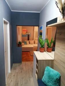 Posezení v ubytování Apartman Goldy