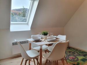 Oleskelutila majoituspaikassa Apartmány Břachovna