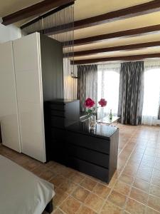 Postel nebo postele na pokoji v ubytování LOFT Del SOL, Centro del Pueblo con Aire Acondicionado