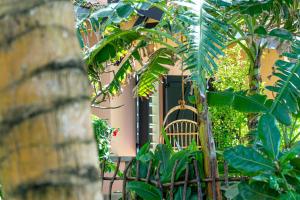 Zahrada ubytování THE SLOW vegan hotel