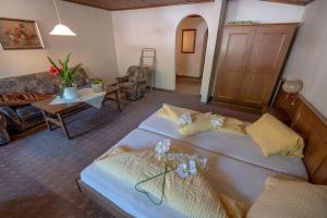 Posezení v ubytování Appartement Pillersee