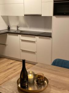 Nápoje v ubytování Apartments Torggl