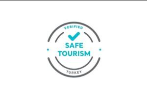a logo for a safe tourism website at Silivri Park Hotel in Silivri