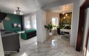 Posezení v ubytování Apartamenty Turkus