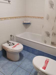 Koupelna v ubytování PARAISO BEACH APARTAMENT