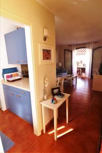 A kitchen or kitchenette at Apartment with large relax terrace and top equipment