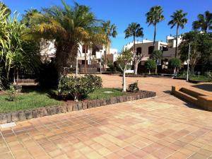 A garden outside Apartment with large relax terrace and top equipment