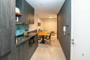 Kuchyň nebo kuchyňský kout v ubytování Mochorural home adaptado