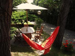 Zahrada ubytování B&B Porto Del Bivio