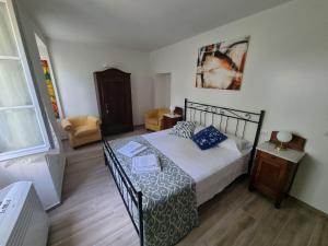 Posteľ alebo postele v izbe v ubytovaní Domus Alba Lenno