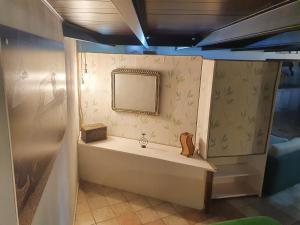 Koupelna v ubytování Casa Monviso Le fuoriserie