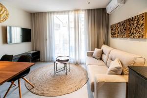 TV a/nebo společenská místnost v ubytování Mocho-Rural-Home Lonja A