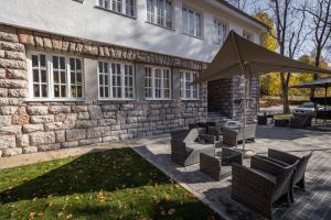 Zahrada ubytování Vila Greta by Hotel Ramonda