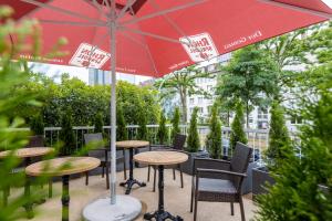 Um jardim em Trip Inn Hotel Messe Westend
