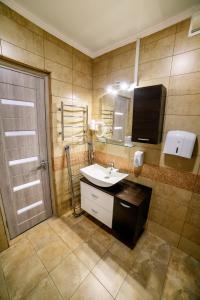 Ванна кімната в Hotel Solomiya
