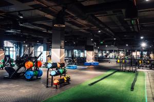 Fitness centrum a/nebo fitness zařízení v ubytování Trademark Hotel, a Member of Design Hotels