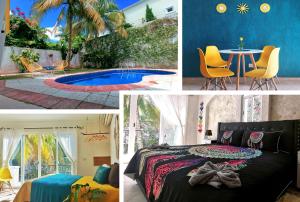 Photo de la galerie de l'établissement BEAUTIFUL & COZY NEAR BEACH Apartment Pool & KingSize Bed, à Cancún
