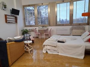 TV a/nebo společenská místnost v ubytování CASA DI SOLE Appartamento a Crema