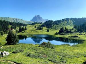 Paesaggio naturale nelle vicinanze dell'ostello
