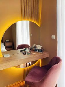 A seating area at Apartmani Banja SPA