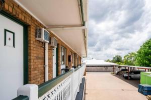 Balkón nebo terasa v ubytování Grand Hotel Motel