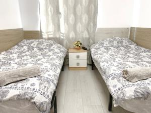 Postel nebo postele na pokoji v ubytování Casa Sergio de Novelda