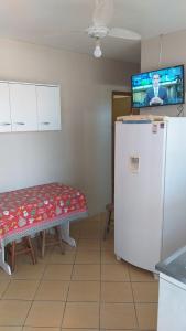 Kuchyň nebo kuchyňský kout v ubytování RESIDENCIAL FÁVERO