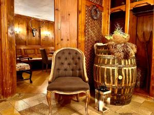 Posezení v ubytování Am Zehntstadl Hotel & Sauna