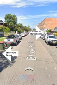an image of a street with cars parked on it at 2 Bed Bar Beach Apartment - stroll to beach & cafes, supermarket apartment number 6 in Newcastle