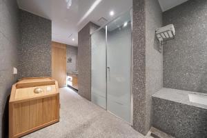 Koupelna v ubytování JN PARK Hotel