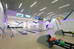 Fitness centrum a/nebo fitness zařízení v ubytování VS Hotel