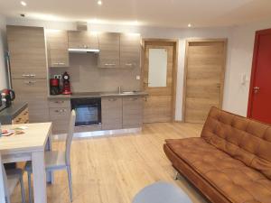 Η κουζίνα ή μικρή κουζίνα στο Meublé du 25 N6 étage 2