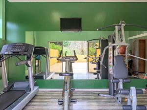 Fitness centrum a/nebo fitness zařízení v ubytování Hotel Nacional Inn Curitiba Santa Felicidade