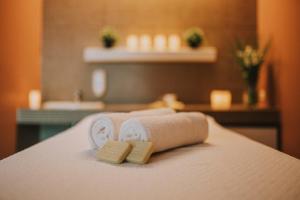 Postel nebo postele na pokoji v ubytování Premium Apartments Terme Sveti Martin