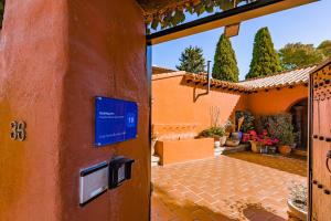 an outside view of a house with a patio at Casa Paraíso Boutique B&B in Torremolinos