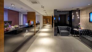 Prostor za sedenje u objektu Cornaro Hotel