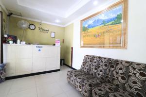 Istumisnurk majutusasutuses AMS Hotel Koja
