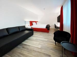 Posezení v ubytování DORMERO Hotel Darmstadt