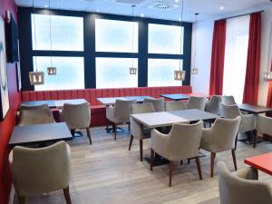 Posezení v ubytování DORMERO Hotel Darmstadt