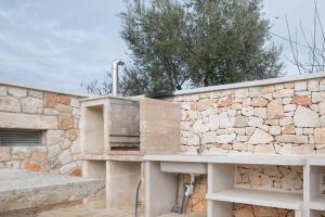 A balcony or terrace at Trulli in Vigna